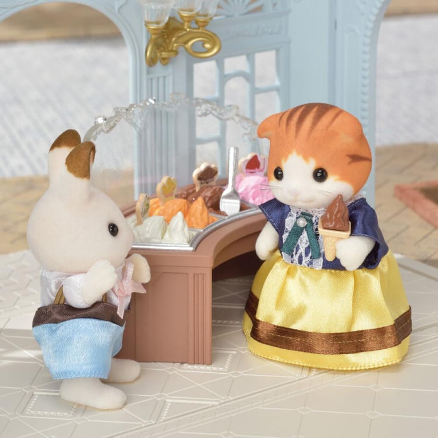 سلفانيان فاميليز متجر الجيلاتو والايسكريم | Sylvanian Families Town Series Creamy Gelato Shop