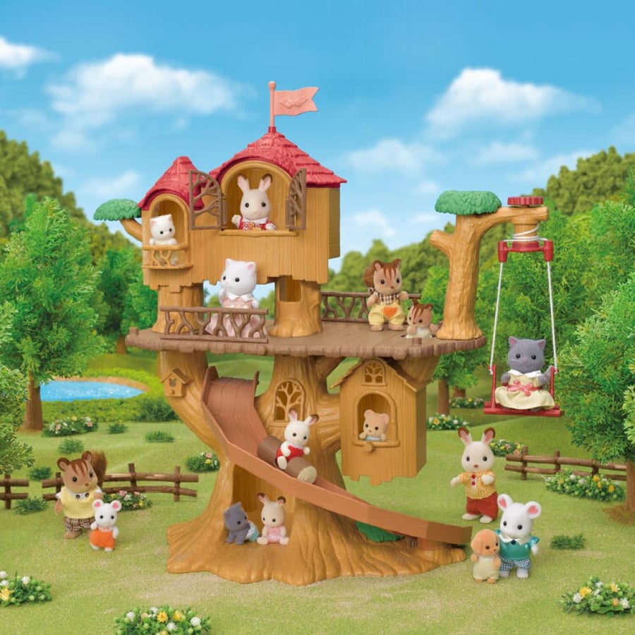 سلفانيان فاميليز منزل الشجرة | Sylvanian Families Adventure Tree House