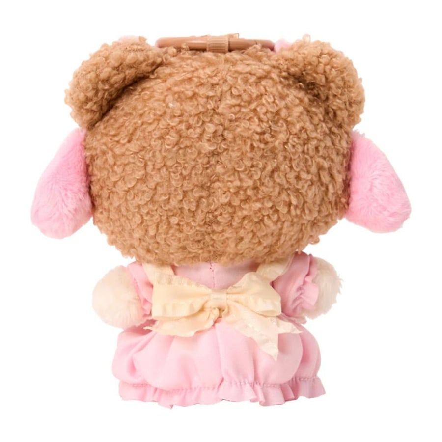 ماي ميلودي – دمية بحامل معدني (دب الكوكيز) | My melody – mascot holder (cookie fluffy bear)
