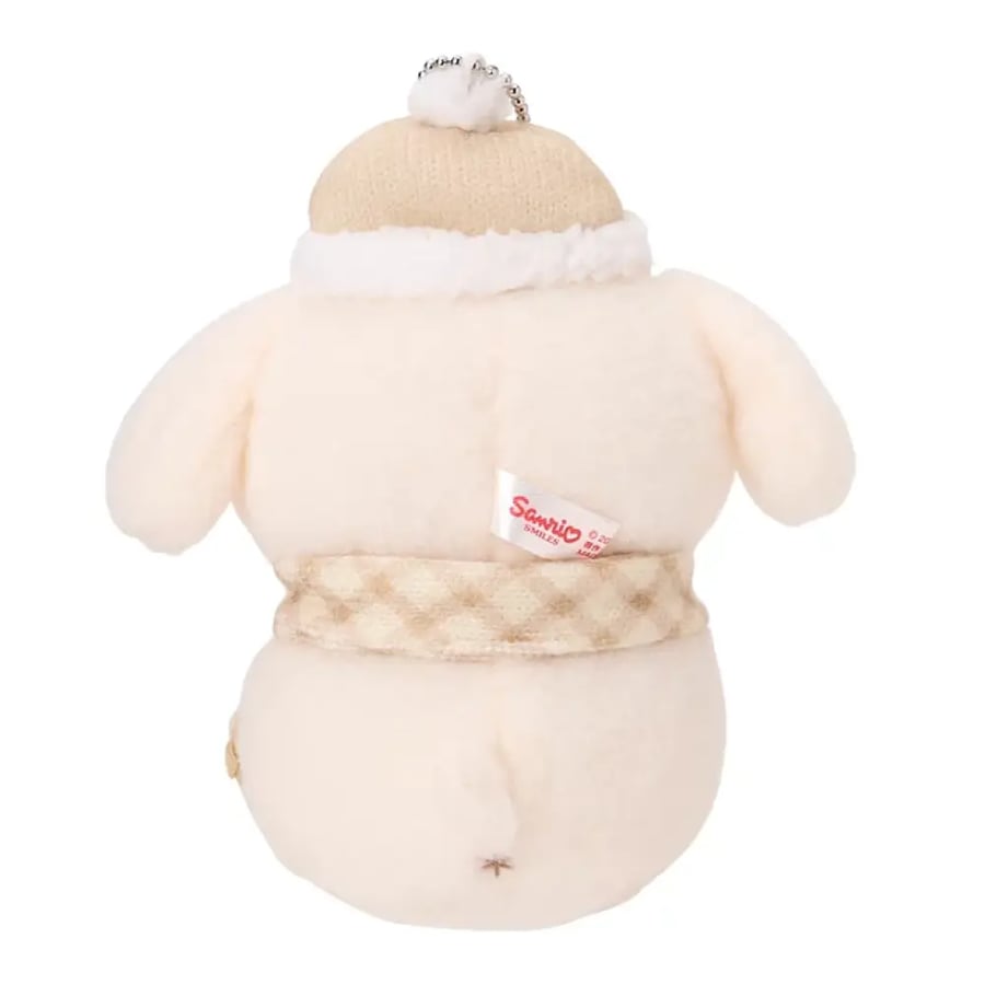 دمية بومبومبورين اصدار رجل الثلج | Pompompurin Ramune & Mascot Holder (Snowman)