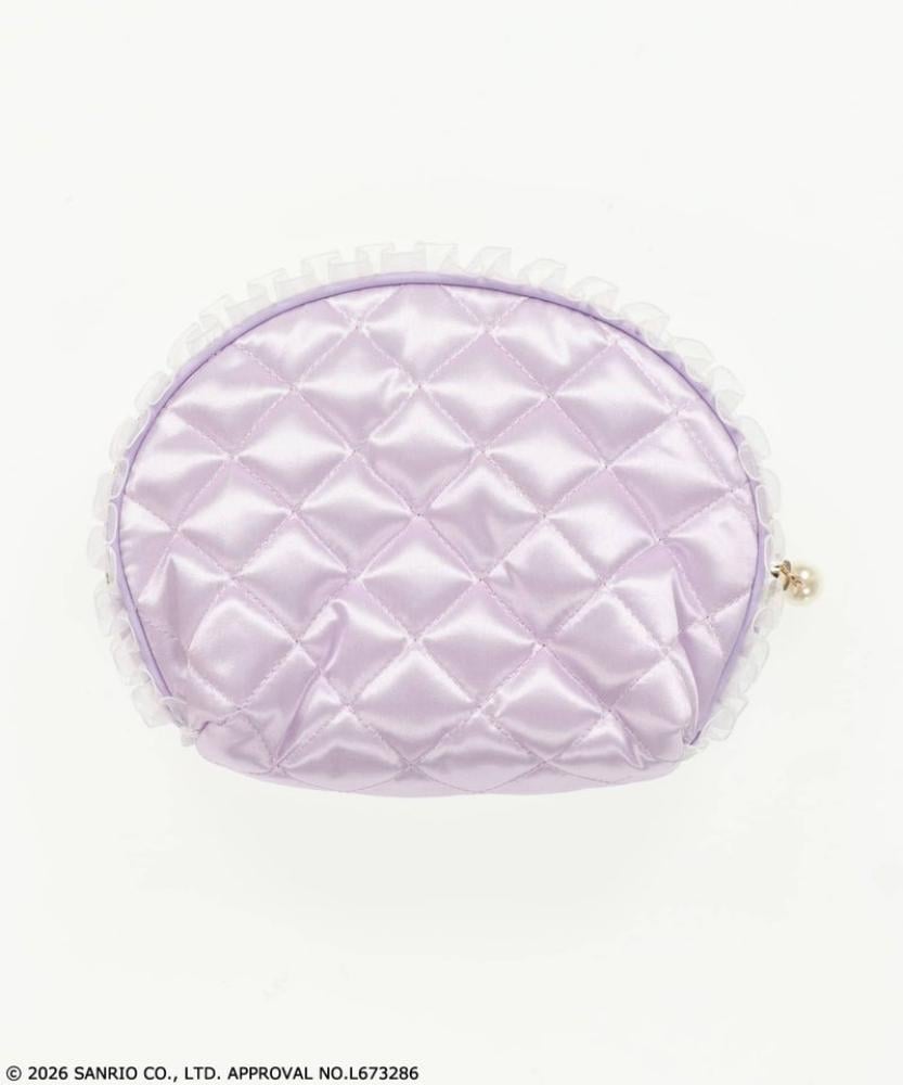 حقيبة دائرية مبطنة شوقر مينويت | Sugar Minuet Quilted Round Pouch