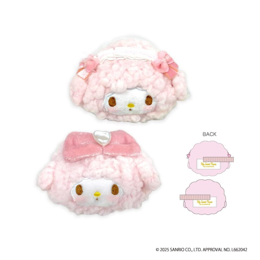 سانريو ماي سويت بيانو مشابك شعر | My Sweet Piano_Plush Multi Clip My Sweet Piano