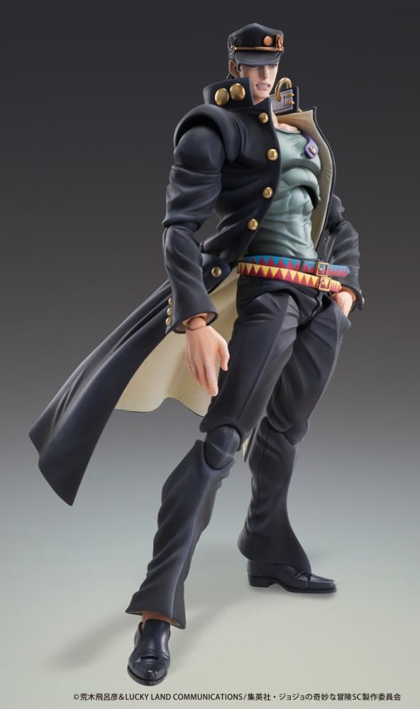 مجسم جوتارو كوجو (super action statue ver.2) | jojo's bizarre adventure – jotaro kujo super action statue (ver.2)