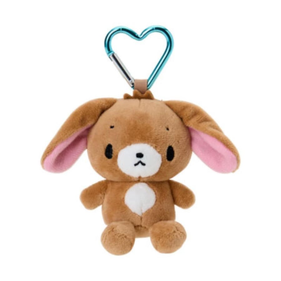 دمية كوروسا من شوقر بانيز مع تعليقة قلب | Sanrio Character Awards 2025 Mini Mascot Pink Heart Holder Sugar bunnies Korusa