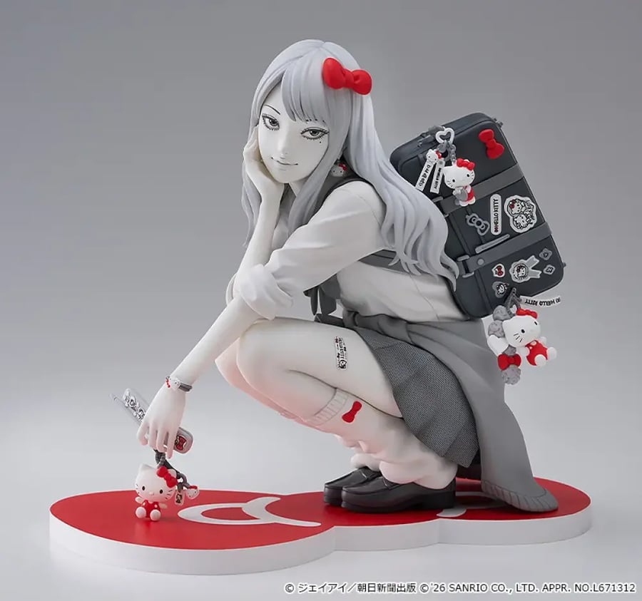مجسم تومي بالتعاون مع هيلوكيتي | Tomie × Hello Kitty Figuer