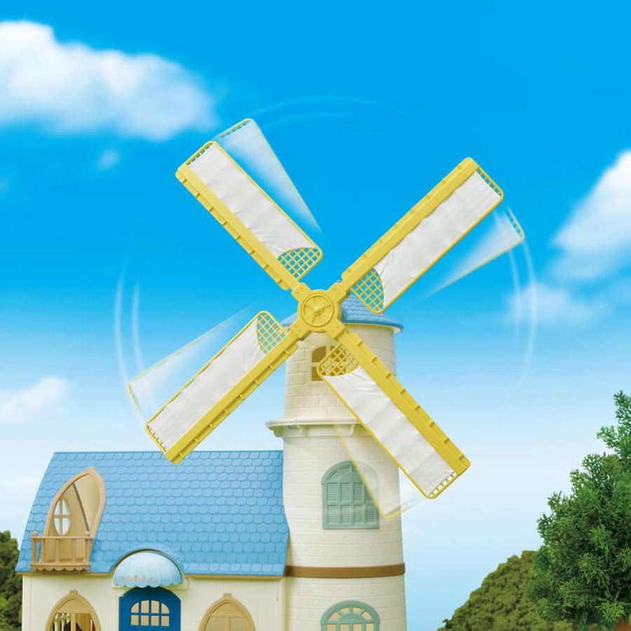 سلفانيان فاميليز مبنى الطاحونة | Sylvanian Families Celebration Windmill Gift Set,