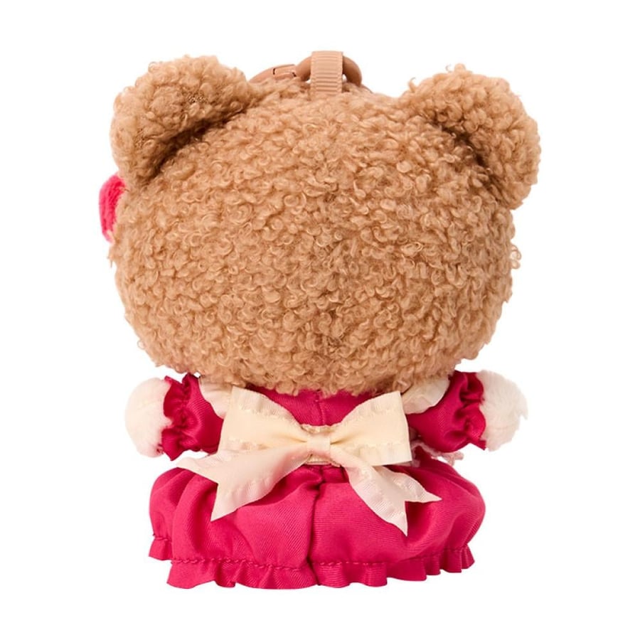 هيلو كيتي – دمية بحامل معدني (دب الكوكيز) | Hello Kitty – mascot holder (cookie fluffy bear)
