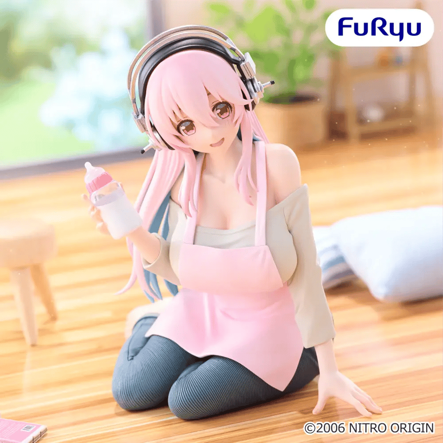 سوبر سونيكو – مجسم نودل ستوبر (mother Sonico) | Super Sonico – noodle stopper figure (mother sonico)