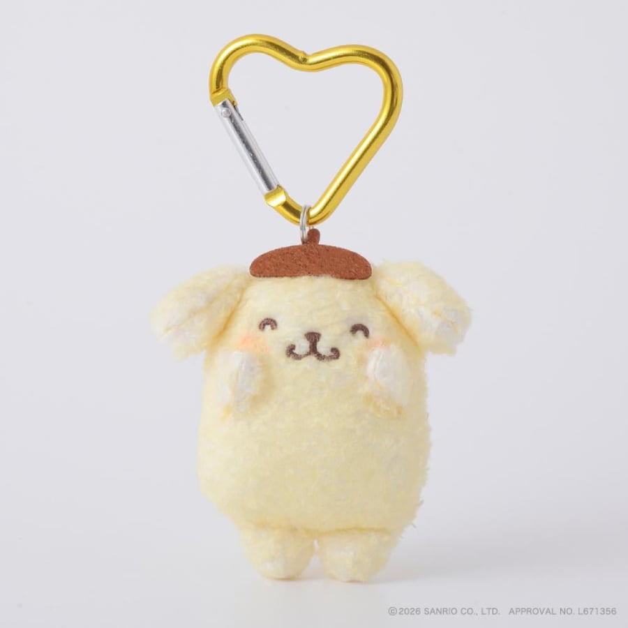 بوم بوم بورين – ميدالية دمية ميني ميني |     Pompompurin Hoppe Gyu~ Mini Mini Mascot
