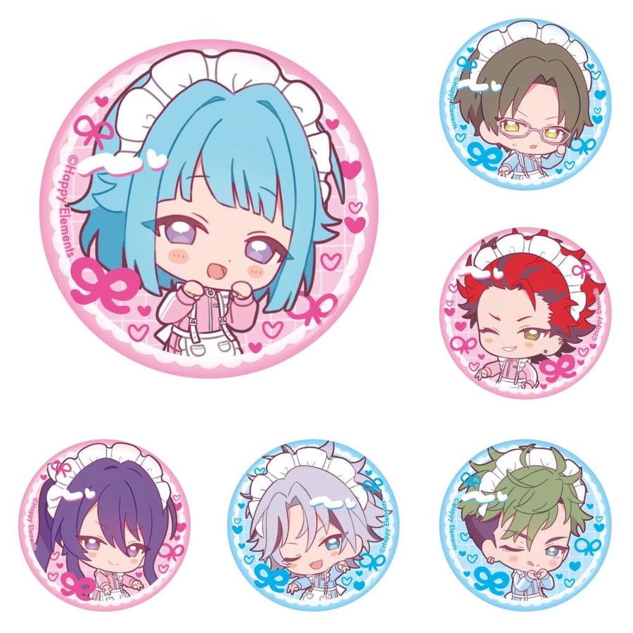 سلسلة مهرجان الموي الثقافي  شارة معدن| Moe×2 Cultural Festival Series - Mini Character Pin Badge 【Rhythm Link】