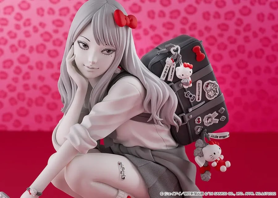 مجسم تومي بالتعاون مع هيلوكيتي | Tomie × Hello Kitty Figuer