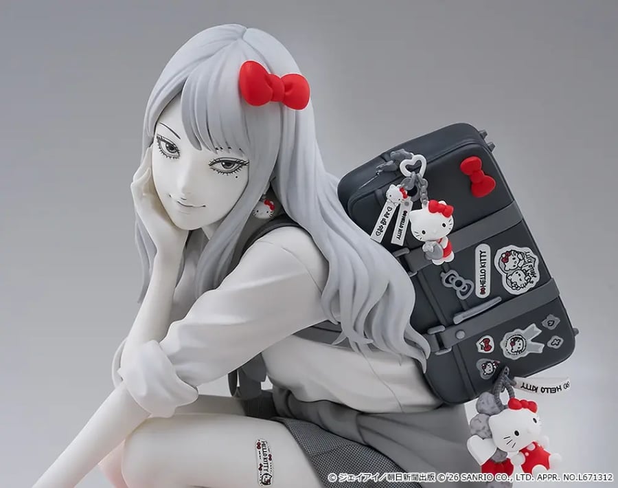 مجسم تومي بالتعاون مع هيلوكيتي | Tomie × Hello Kitty Figuer