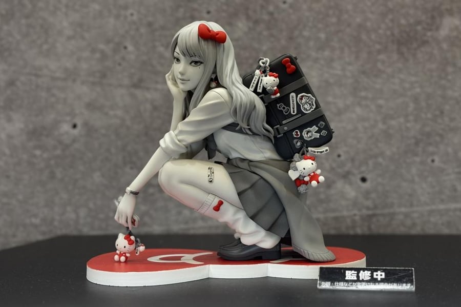 مجسم تومي بالتعاون مع هيلوكيتي | Tomie × Hello Kitty Figuer
