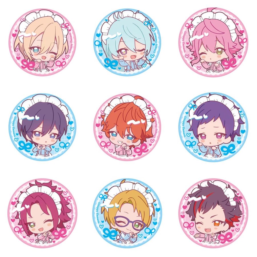 سلسلة مهرجان الموي شارة معدنية| Moe×2 Cultural Festival Series - Mini Character Pin Badge 【STARMAKER PRODUCTION】
