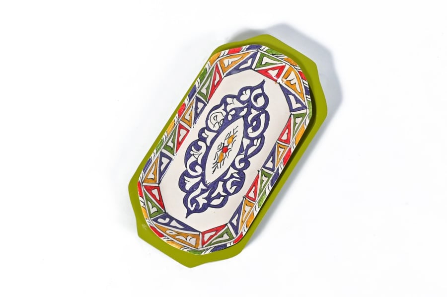 صحون تقديم فخارية