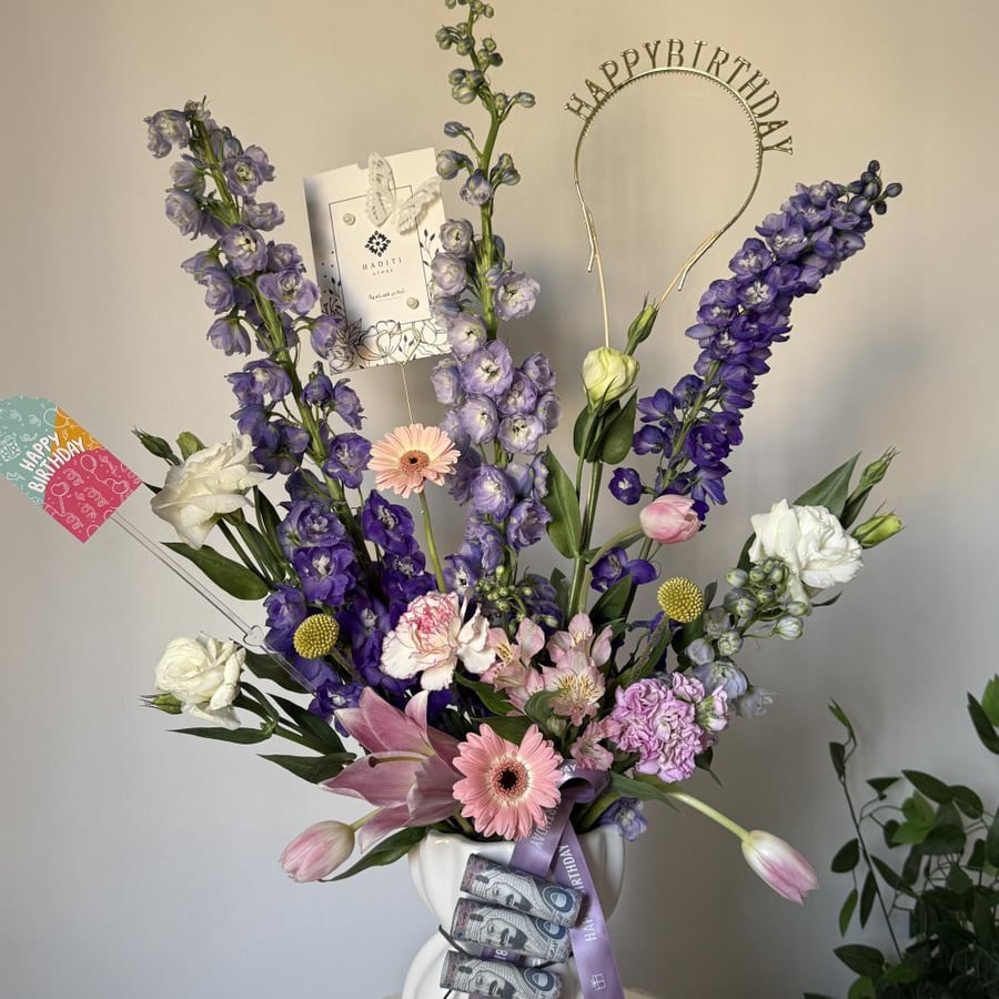 Lilac Bloom vase
