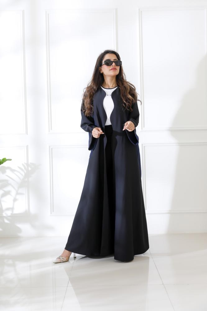 عباية مكس كحلي - Mixed Navy Blue