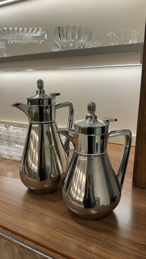 Stainless steel coffee dallah 0.6L