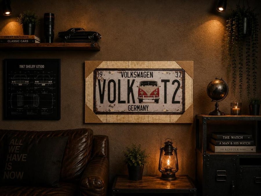 لوحة فولكس واجن Volk T2