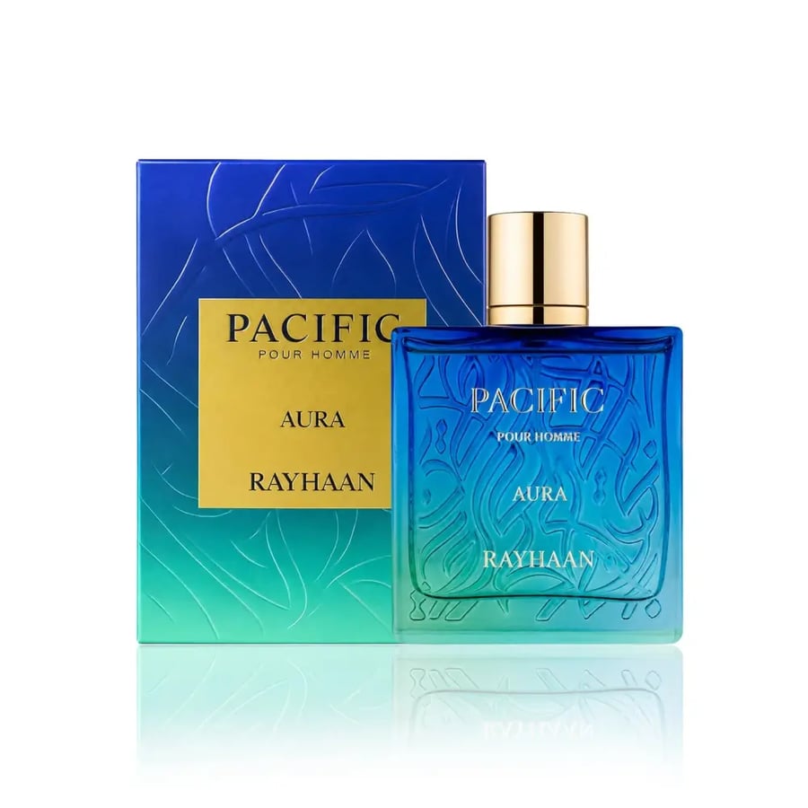 عطر ريحان باسيفيك أورا للرجال، ماء عطر 100 مل