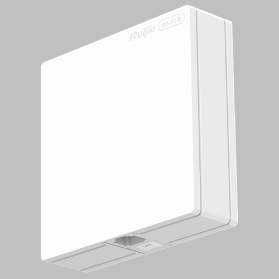 RG-RAP62-Wall-Lite، نقطة وصول لاسلكية ثنائية النطاق Wi-Fi 6 AX3000 مثبتة على الحائط