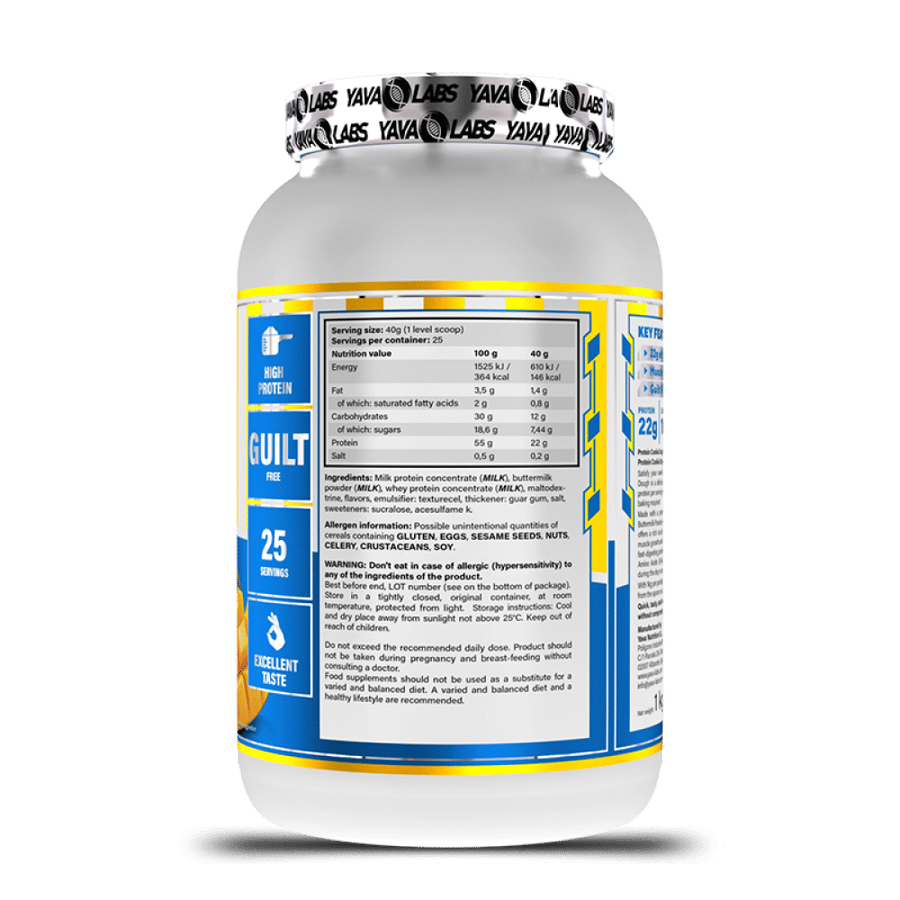 Cookie Do Way protein Yava Labs cookie flavor mango