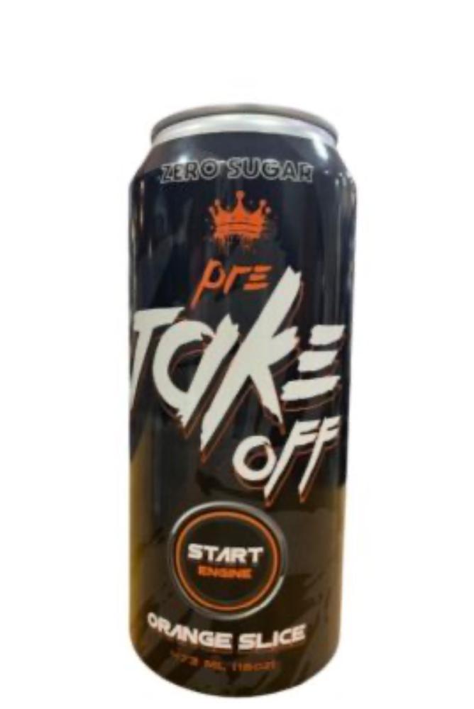 T.O.F energy drink orange flavor contains 200 caffeine