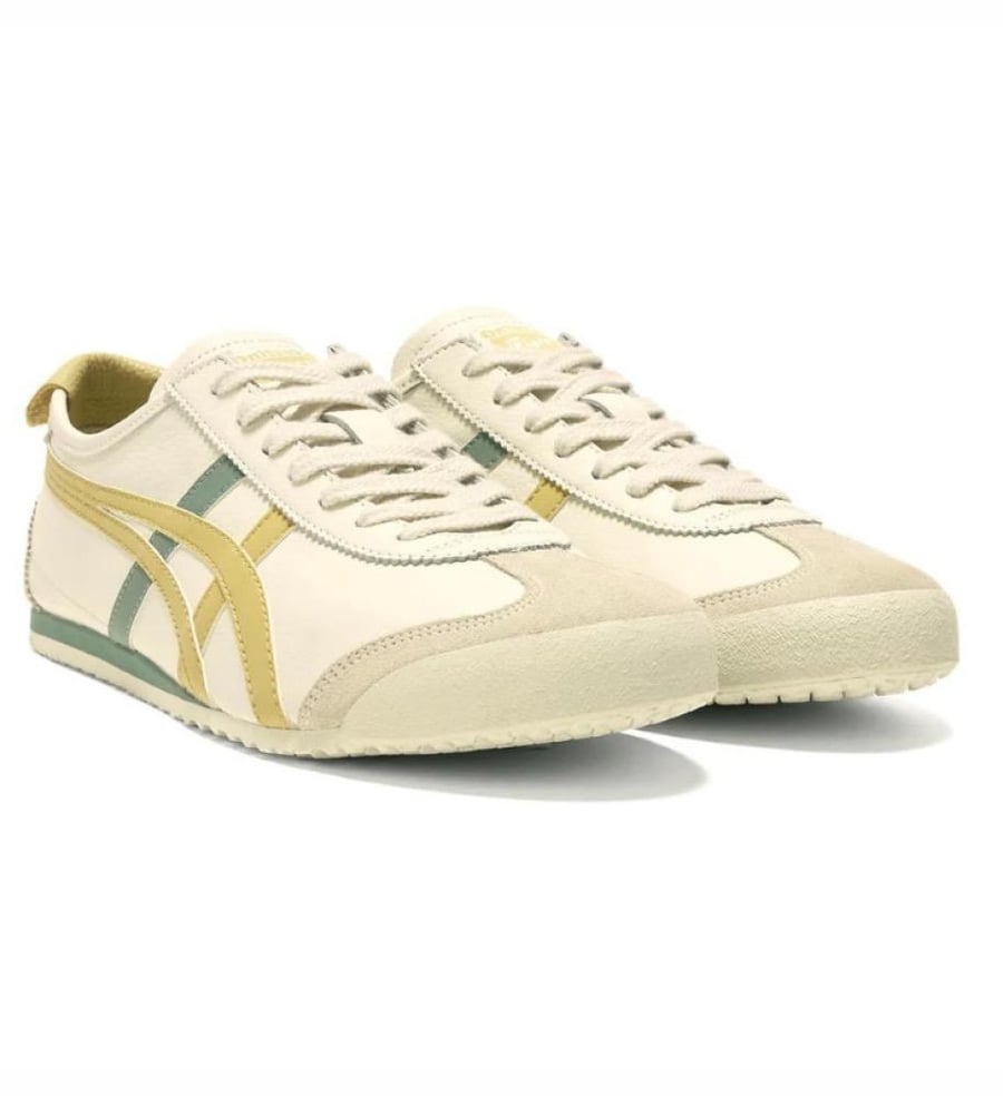 MEXICO 66 UNISEX SHOES Cream/Mineral-brown