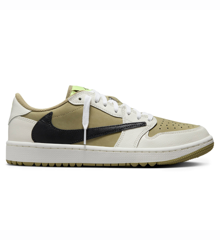 Nike Travis Scott x Air Jordan 1 Low Golf 'Neutral Olive
