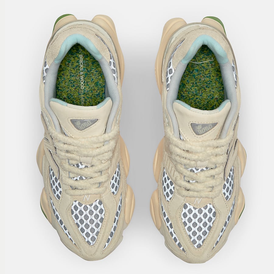 New Balance 9060 Brick and Grass