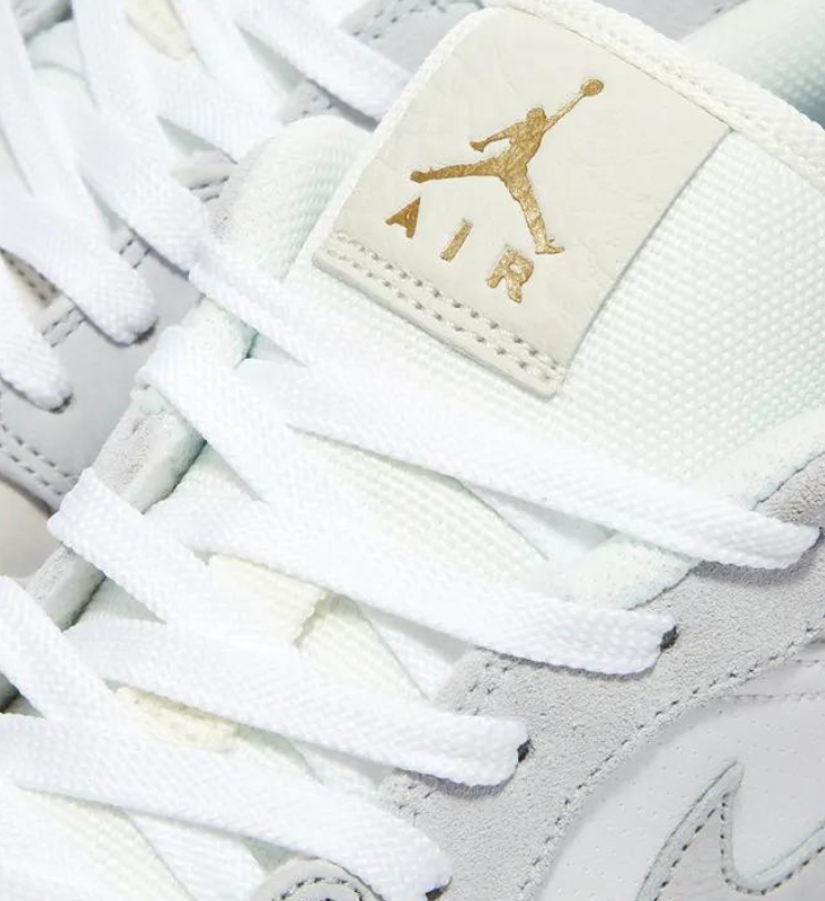 AIR JORDAN 1 LOW 'PARIS' White, Grey & Blue