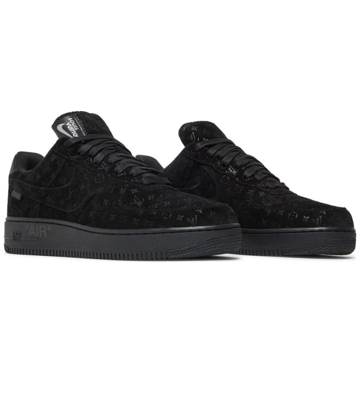 Air Force 1 Low - Louis Vuitton Black
