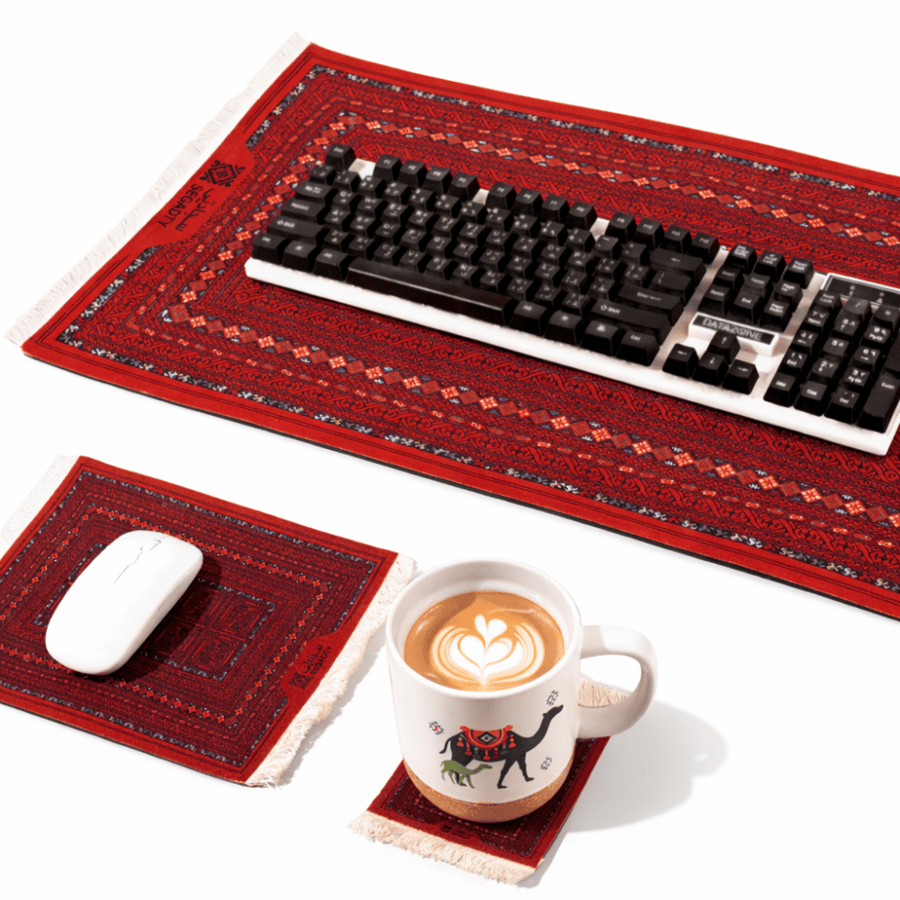 The coaster set of three pieces