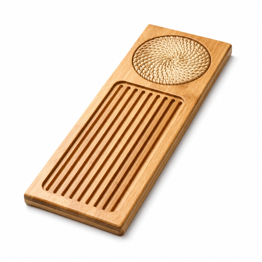 Rectangular tea tray