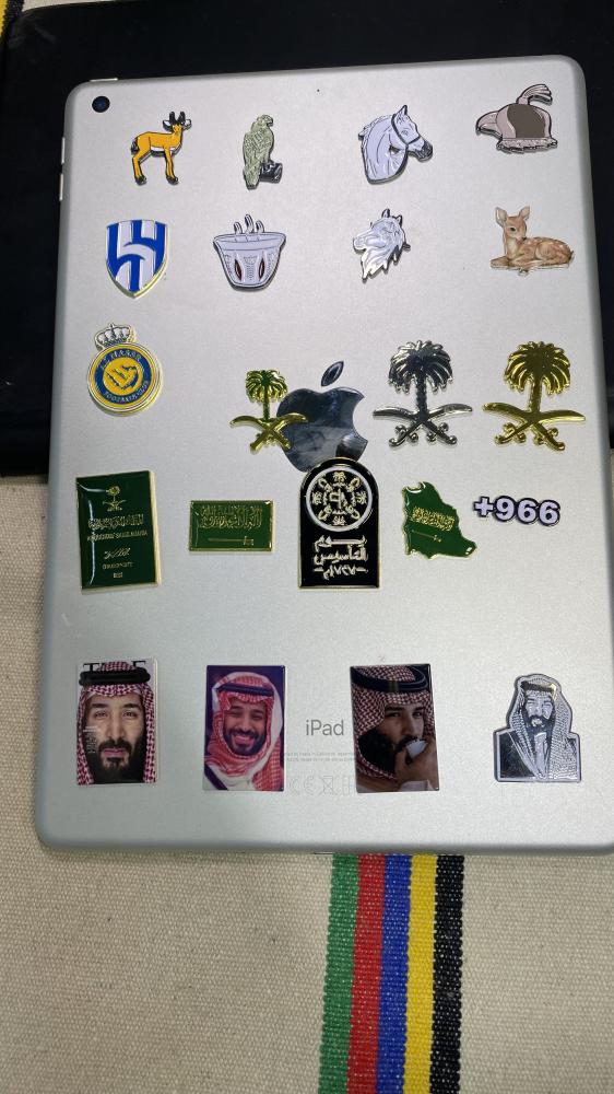 Mobile phone metal sticker 3M