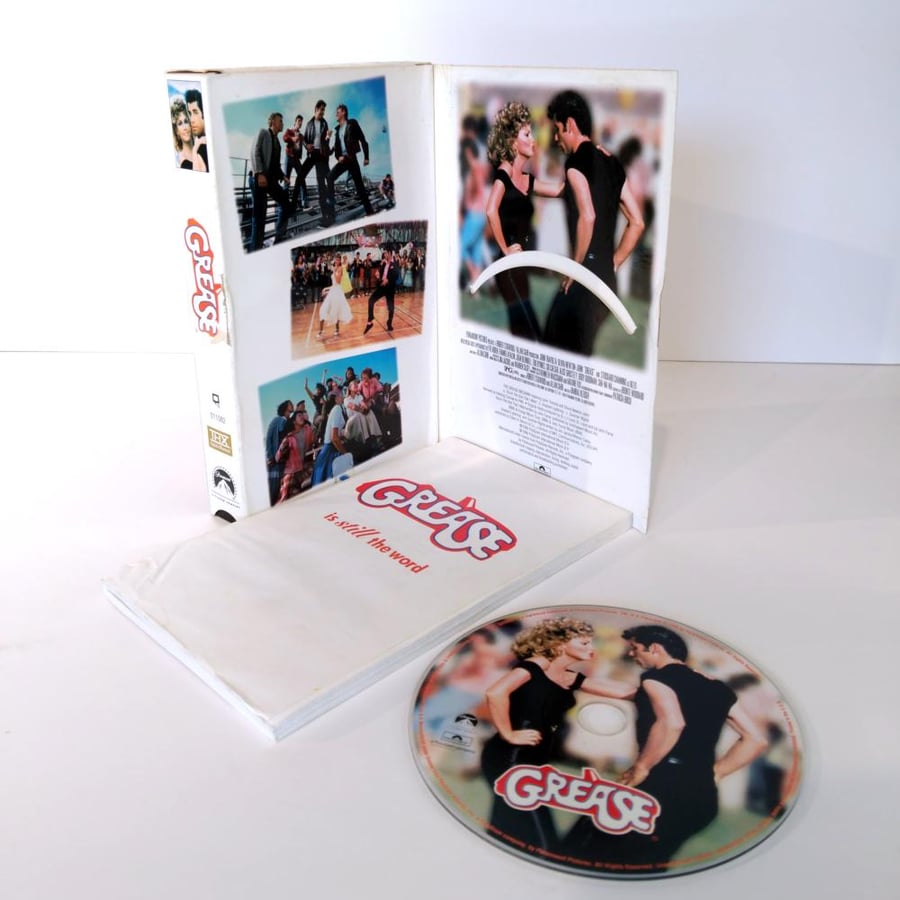 GREASE VHS MOVEI