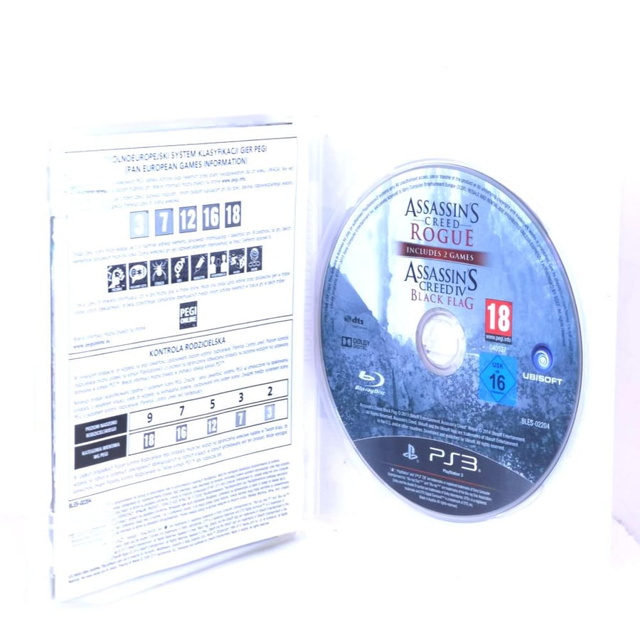 ASSASSINS'S CREED BLACK FLAG & ROGUE
