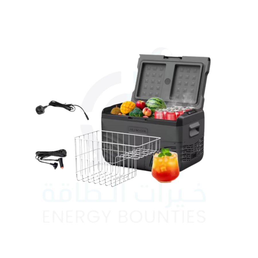Alpicool YL30 refrigerator with a capacity of 30 liters, cooling and freezing, with an original capacity of 30 liters, and compressor control system Alpicool, 24 volts - 24 volts for travel and outdoor use for small cars, trucks, and trips
