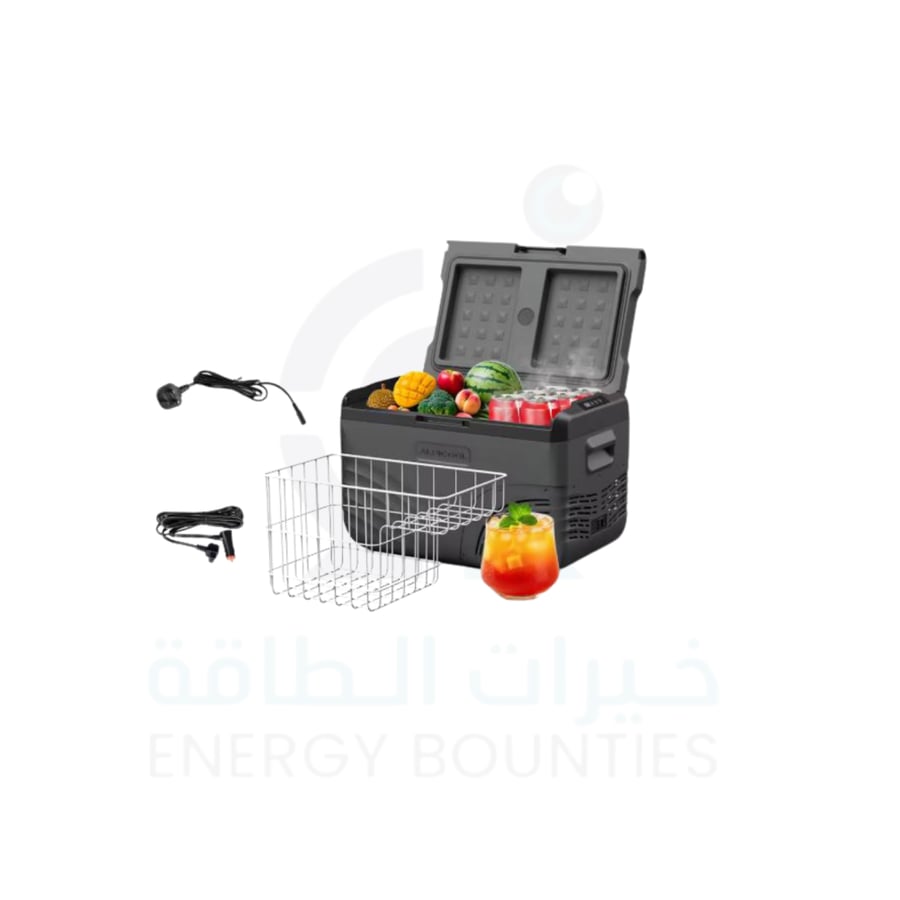 ثلاجة البيكول اصدار YL50 بسعة 50 لتر  تبريد وتجميد بسعة و 50 لتر  الأصلية ونظام تحكم كمبروسر Alpicool فولت -24 فولت للسفر والتنزة للسيارة الصغيرة والشاحنات والرحلات
