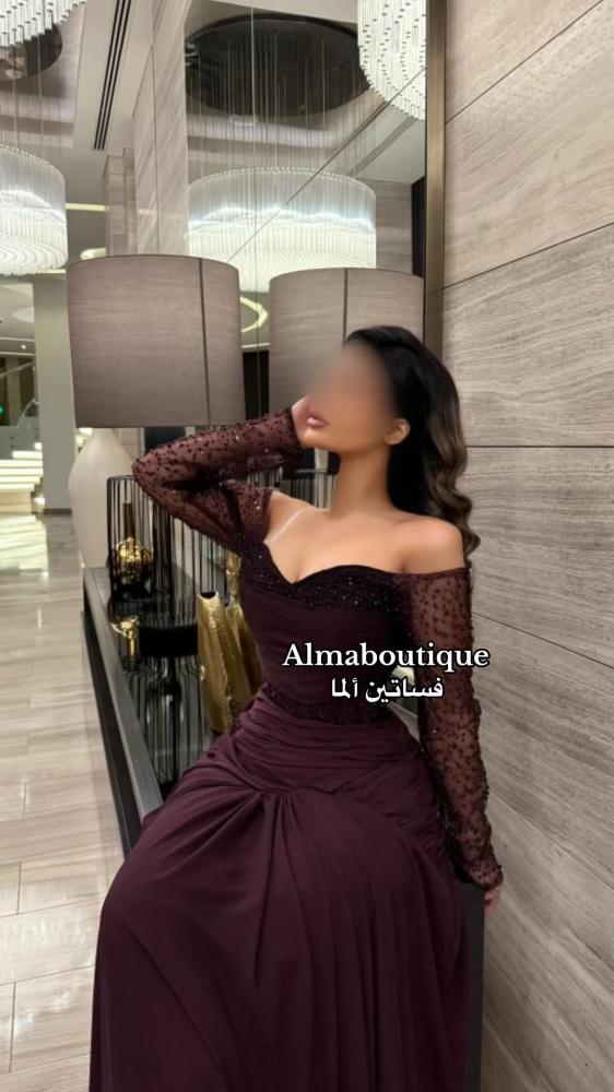 فستان سهره موف فخم