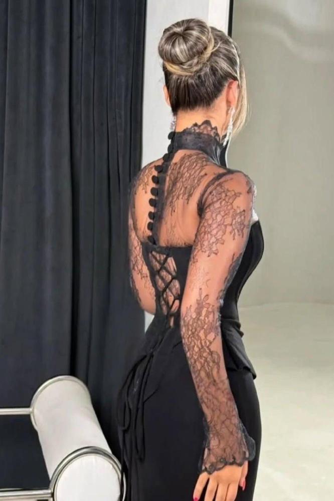 فستان سهره اسود