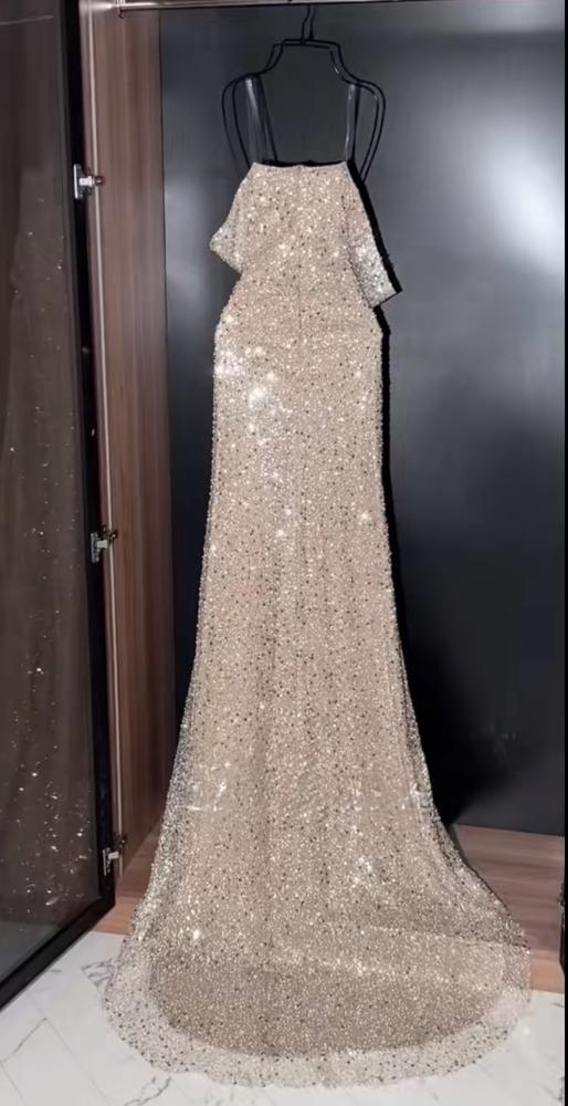 فستان سهره ذهبي