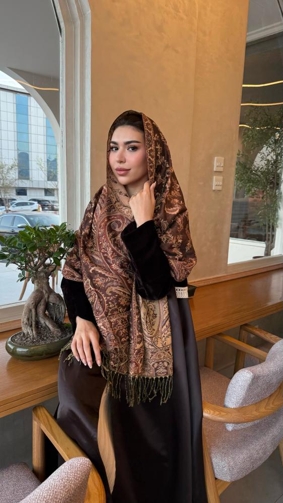 Wool shawl