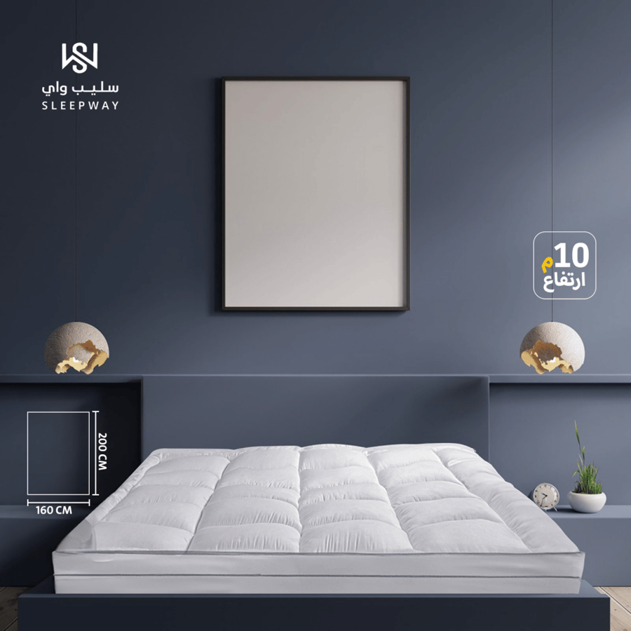 Cloud fleece 160x200 height 10 cm