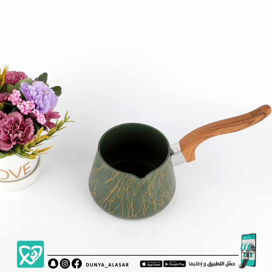 ركوة قهوةاخضرجرانيت مقاس 5سم
