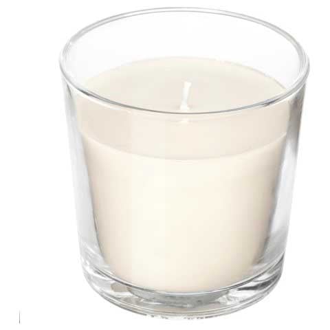 شمع معطر بكاس بريحة الفانيليا