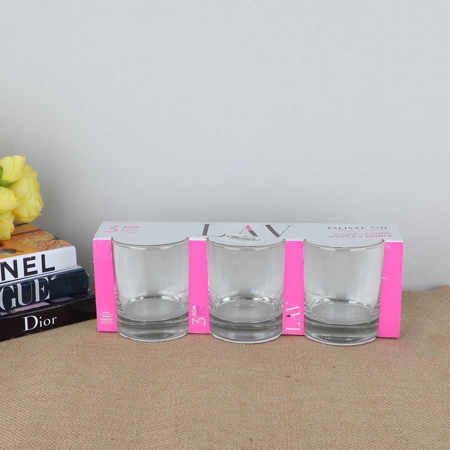 Turkish juice glasses set of 3 pieces