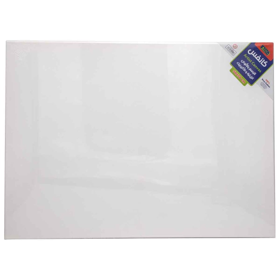 Canvas painting, size 50*70 cm, white