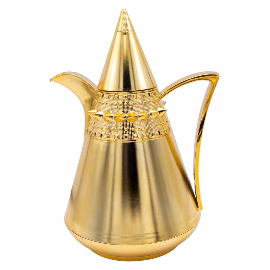 ترمس قهوة 1لتر ذهبي