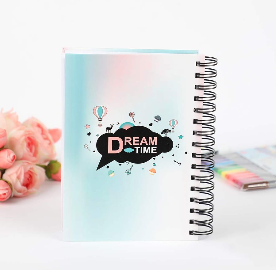 Arabic reinforced wire notebook 100 pages